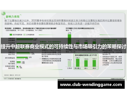 提升中超联赛商业模式的可持续性与市场吸引力的策略探讨 提升中超联赛商业模式的可持续性与市场吸引力的策略探讨