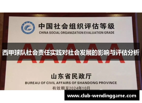 西甲球队社会责任实践对社会发展的影响与评估分析